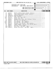 Unit Compartment/system Page 3 Diagram and Parts List for 19282B  Admiral Refrigerator
