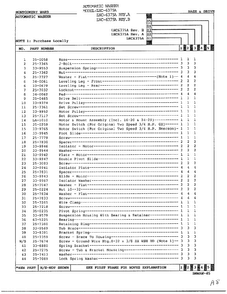 Base And Drive Page 2 Diagram and Parts List for 6375A REV A Norge Washer