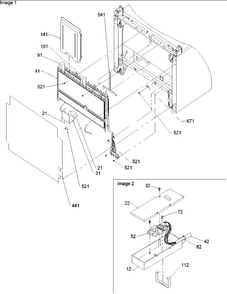 Condenser & Timer Box Assy Diagram and Parts List for BB20V1S-P1321314WS  Amana Refrigerator