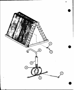Part Location Diagram of B1424501 Whirlpool Tube coupling liquid