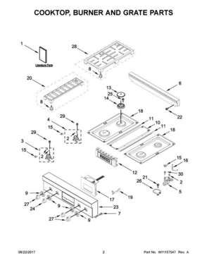 Part Location Diagram of W11676558 Whirlpool MOTOR-EVAP