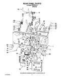Part Location Diagram of WPW10252296 Whirlpool Handle