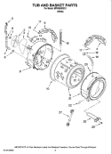 Part Location Diagram of WPW10250573 Whirlpool BASKET, COMPLETE  OS