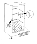 FREEZER COMPARTMENT (DF15ATL, DF15ASL) Diagram and Parts List for DF15ATLWHT  Hardwick Freezer