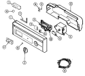 Part Location Diagram of 913149 Whirlpool BUTTON, DRYING HEAT NLA