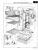 FRESH FOOD COMPARTMENT Diagram and Parts List for RND24AY-3A 2L49A Magic Chef Refrigerator