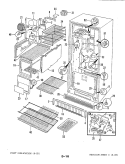 FREEZER COMPARTMENT Diagram and Parts List for DICNF17- EY45A Maytag Freezer