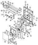 Part Location Diagram of 47001045 Whirlpool BLOWER ASY