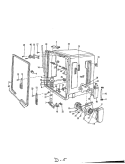 TUB Diagram and Parts List for DU55A-2  Magic Chef Dishwasher