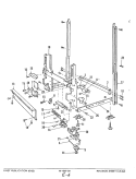 FRAME PARTS Diagram and Parts List for DU18C  Maytag Dishwasher