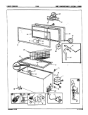 Part Location Diagram of 102087-1 Whirlpool GUIDE, FOOD FREEZING