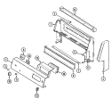 Part Location Diagram of 74001295 Whirlpool PANEL