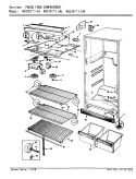 Part Location Diagram of 68136-1 Whirlpool Trim Piece