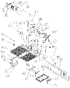 Unit Parts Diagram and Parts List for 85158-P1117110W  Amana Refrigerator