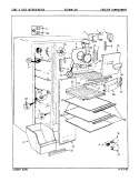 Part Location Diagram of 65561-413 Whirlpool TRIM, SHELF