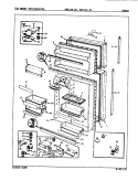 Part Location Diagram of 60033-61-AM Whirlpool OUTER PANEL