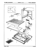 DOORS Diagram and Parts List for RB17HA-1AL 9B47A Magic Chef Refrigerator