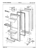 Part Location Diagram of 65995-1 Whirlpool SUPPORT