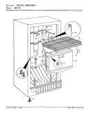 FREEZER COMPARTMENT Diagram and Parts List for DNF17H V5ZU3 Maytag Refrigerator
