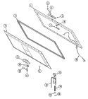 LID Diagram and Parts List for C15J  Amana Freezer