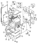 BODY Diagram and Parts List for H3878XVA  Hardwick Range