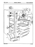Part Location Diagram of 65561-416 Whirlpool *NLA*TRIM SHELF