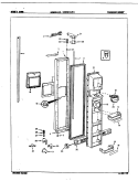 Part Location Diagram of 63075-1 Whirlpool DOOR