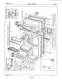 Part Location Diagram of 60630-3 Whirlpool HINGE