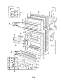 Part Location Diagram of 60554-3 Whirlpool HANDLE EXT