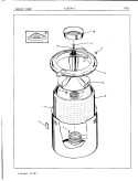 TUB Diagram and Parts List for W18FN2  Magic Chef Washer