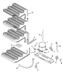 Part Location Diagram of 4390604 Whirlpool RETAINER