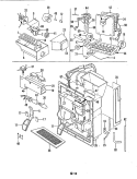 WATER & ICE DISPENSER Diagram and Parts List for RC24EA-3PW 5M76B Amana Refrigerator
