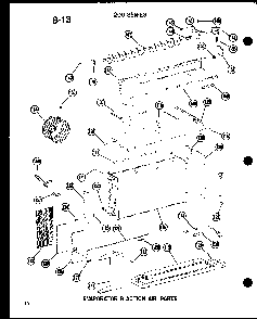 Section 12 Diagram and Parts List for 212-2JM P54655-65R Amana Air Conditioner