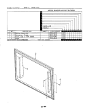 BUILT - IN KIT Diagram and Parts List for M40B-3  Magic Chef Microwave Oven Combo