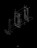 CONTROL PANEL Diagram and Parts List for CM46B-9P-02  Magic Chef Microwave