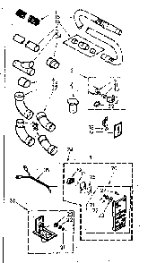 Installation Parts Diagram and Parts List for 11640260  Kenmore Central Vacuum