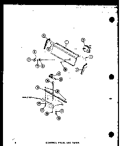 Section 17 Diagram and Parts List for TAA200 P75751-8W Amana Washer