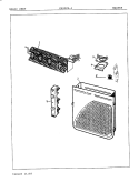 HEATER Diagram and Parts List for YE20FA4  Magic Chef Dryer