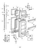 Part Location Diagram of 65701-8 Whirlpool SHELF FRONT