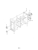 CONTROL PANEL Diagram and Parts List for M20A-2-X9  Magic Chef Microwave