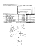 LATCH RELEASE Diagram and Parts List for M41C-6  Magic Chef Microwave Oven Combo