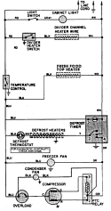WIRING INFORMATION Diagram and Parts List for GT19A93A  International Refrigerator