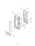 CONTROL PANEL Diagram and Parts List for M41D-6  Magic Chef Microwave Oven Combo