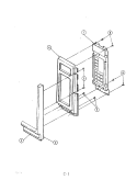 CONTROL PANEL Diagram and Parts List for M41D-6P  Magic Chef Microwave Oven Combo