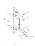 INTERLOCK SWITCH ASSY. Diagram and Parts List for M41D-10P  Magic Chef Microwave Oven Combo