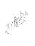 CONTROL PANEL Diagram and Parts List for N40C-3-X9  Magic Chef Microwave