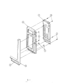 CONTROL PANEL Diagram and Parts List for M40D-6-X9  Magic Chef Microwave Oven Combo