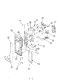 CONTROL PANEL (M41D - 3P) Diagram and Parts List for M41D-3  Magic Chef Microwave Oven Combo