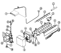 OPTIONAL ICE MAKER KIT - RAE3100AAX Diagram and Parts List for RTD2300DAM  Maytag Refrigerator