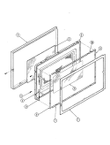Part Location Diagram of 02220097 Whirlpool WINDOW